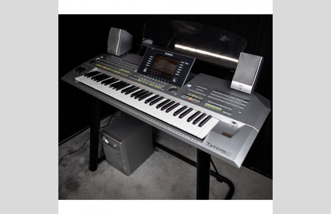 Used Yamaha Tyros 2 Keyboard With MS02 Speakers (SN:GBRALP02238) - Image 5